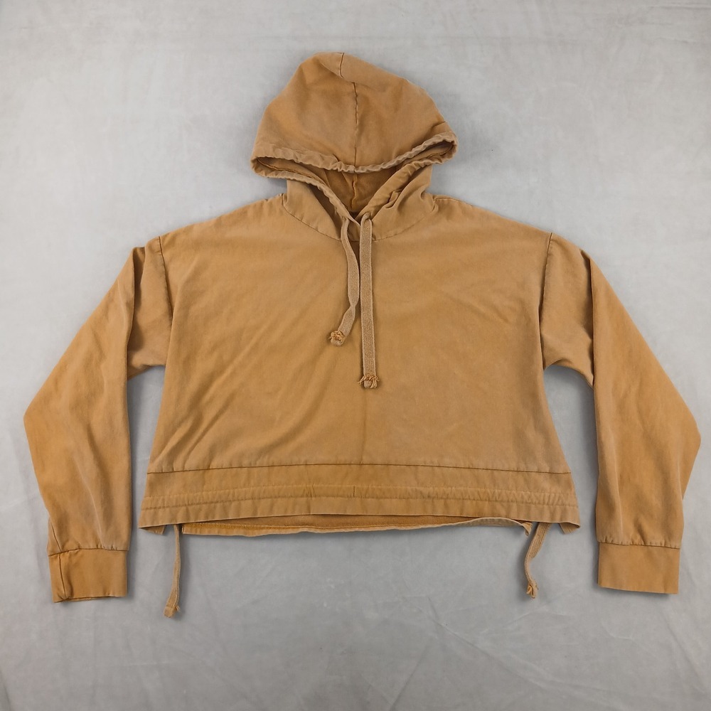 Zara Medium Womens Hoodie Cropped Comfort 23x19 Baggy Oversized
